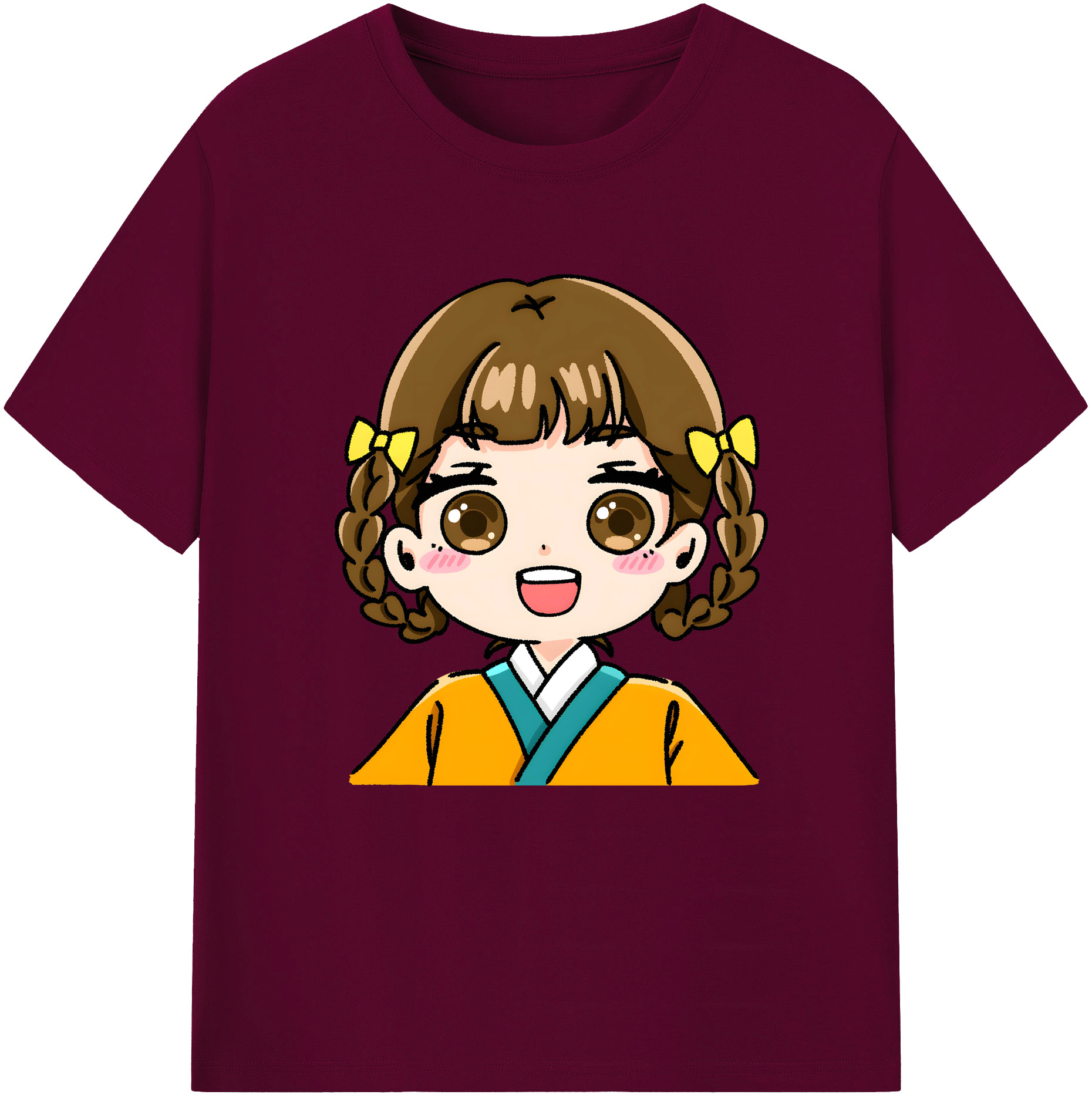 （画像用） 薬屋のひとりごと The Apothecary Diaries レディースカジュアルプリントTシャツ（綿100％）